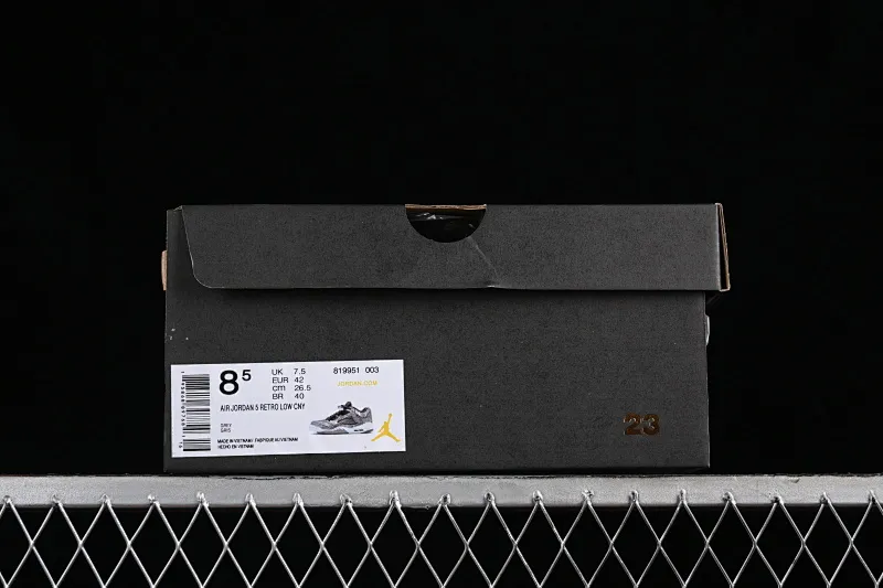 All categories Air Jordan Jordan series basketball shoes Air Jordan 5 Air Jordan 5 Low Premium "ASG" AJ5 Joe 5 gray and silver color low-top basketball shoes 819951-003